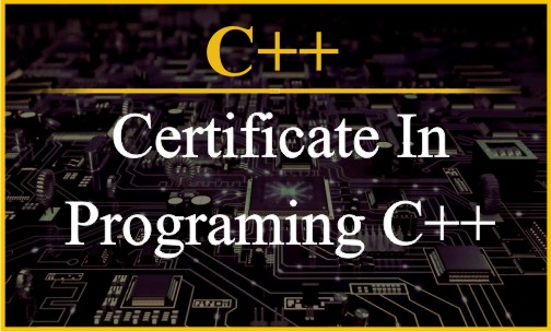 Certificate In Programming C++